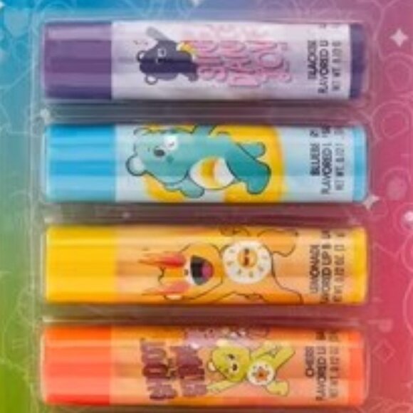 NWT Taste Beauty Care Bears 8 Flavored Lip Balms - Picture 2 of 5